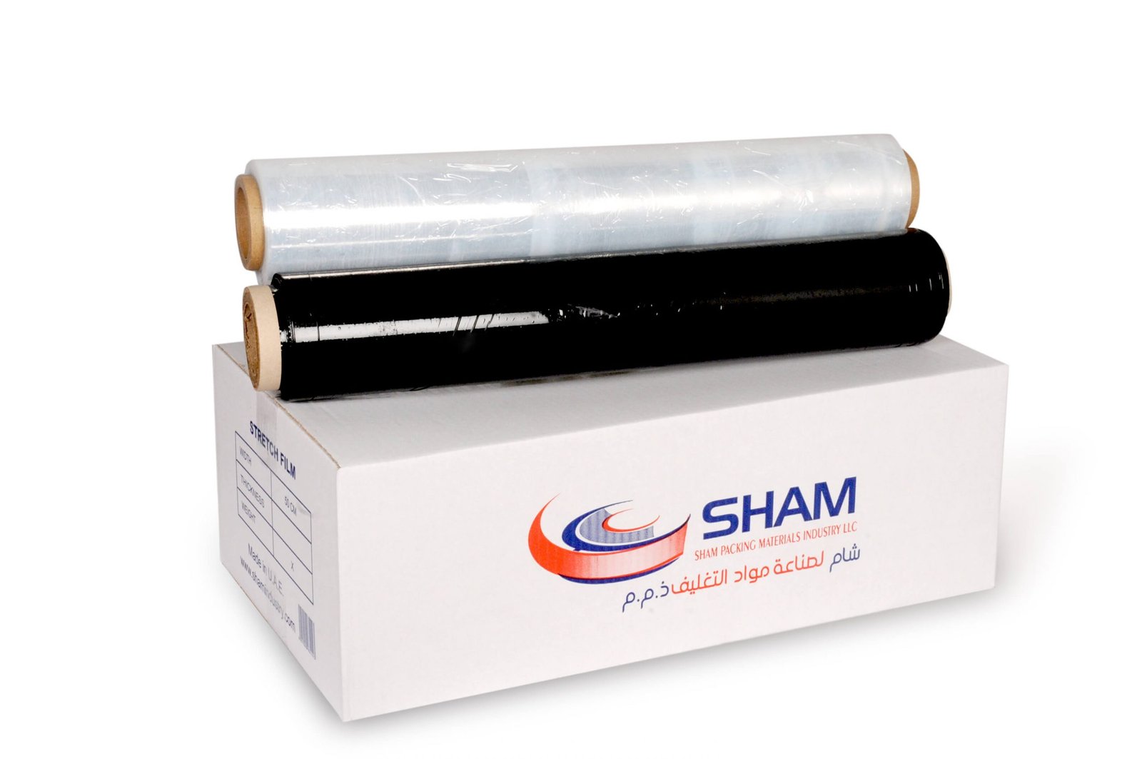 Hand Grade stretch film Banner