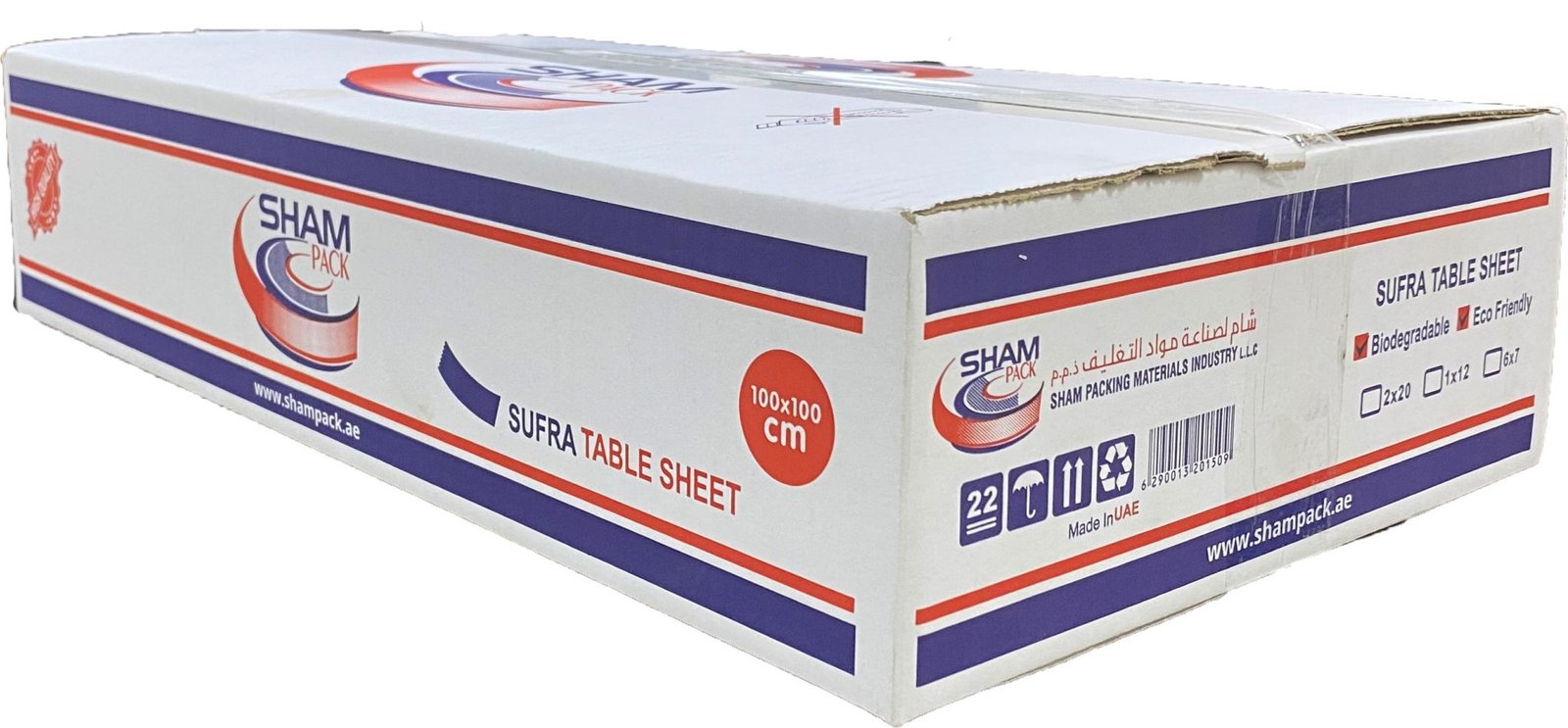 Sufra Roll Sham Pack 20 bag/CTN Sham Pack