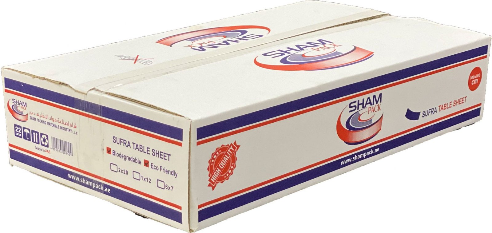 Sufra Roll Sham Pack 20 bag/CTN Sham Pack