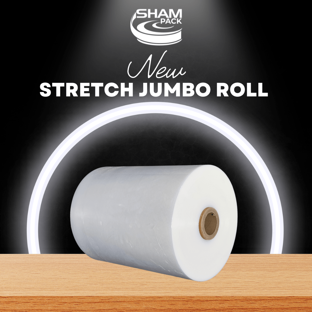 Stretch jumbo roll sham