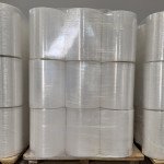 Stretch Film jumbo roll on pallet Sham pack