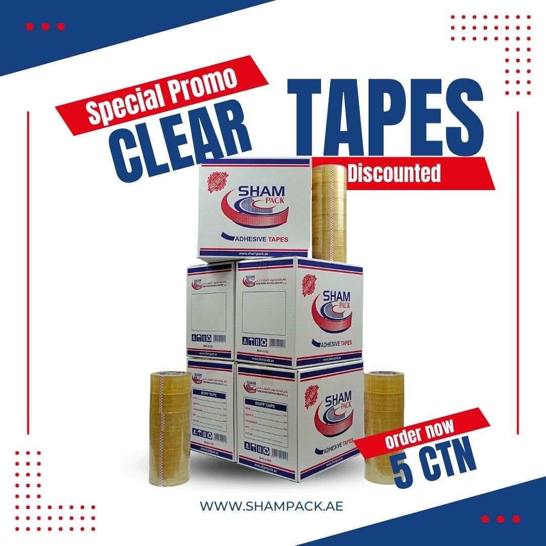 Clear Bopp Tape Special offer 5 ctn
