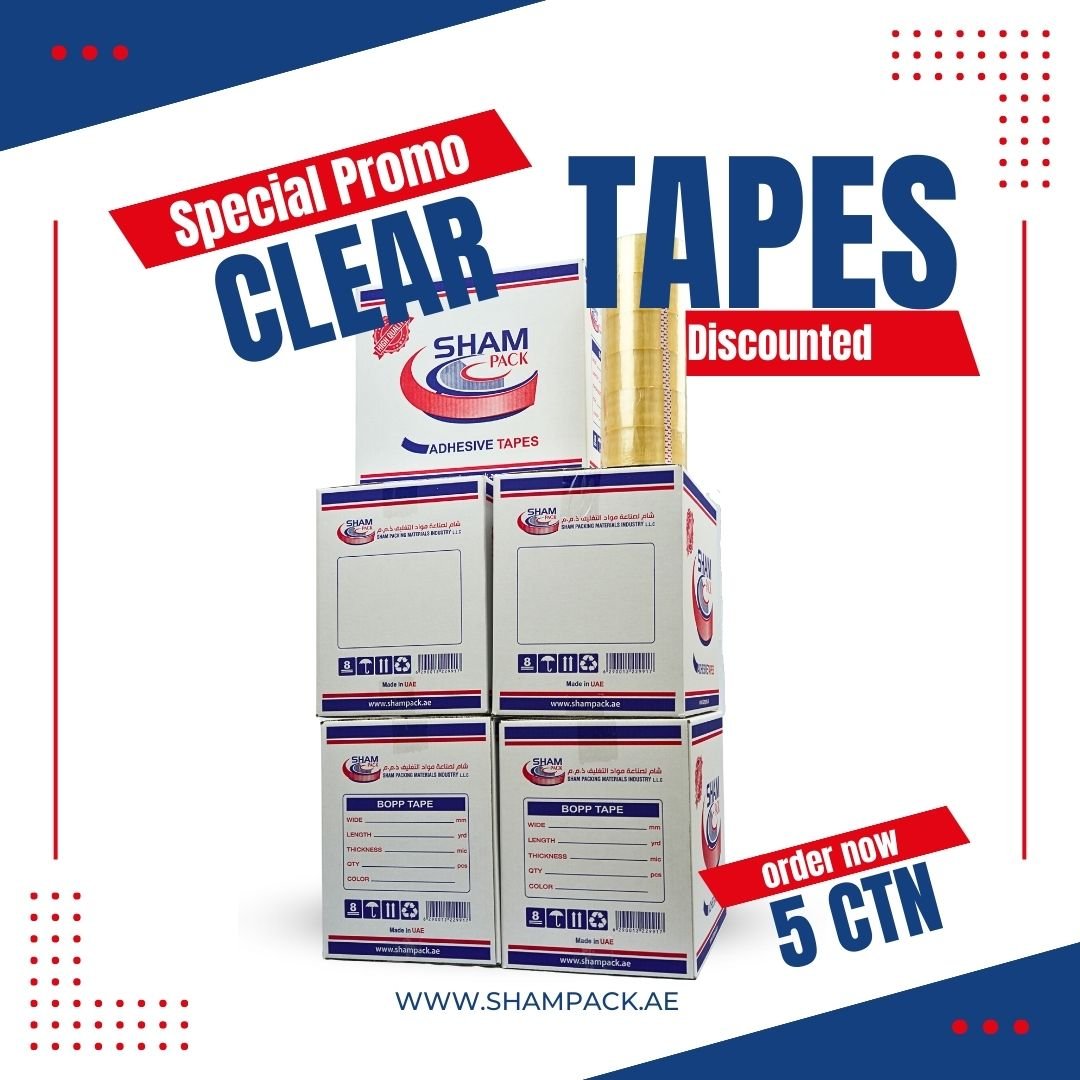 bopp Clear Tape Special offer 5 ctn