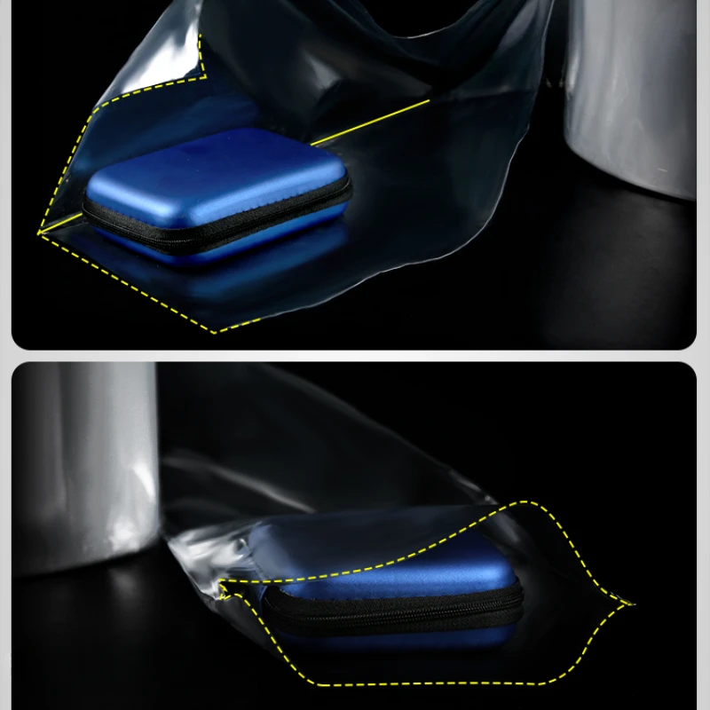POF Heat Shrink Folding Film Storage Packaging Plastic Sealing Protective Film Whole Roll Shoe Sealing Transparent 1