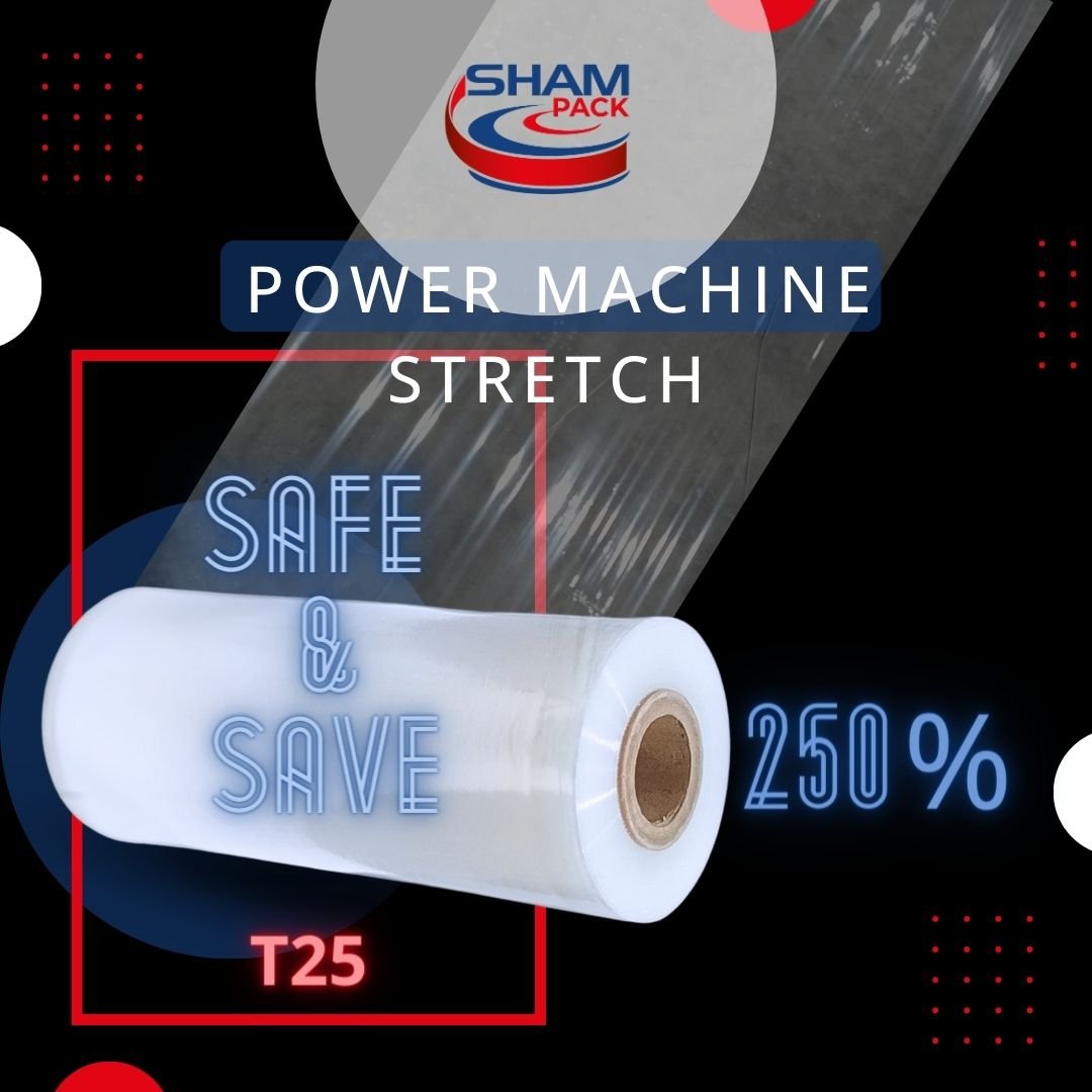 Power stretch film machine grade T25